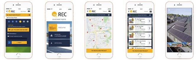 Increasing Peace of Mind for Solar Installers: REC Group Launches its SunSnap App to Drive Installers’ Business