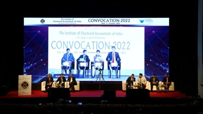 The Institute of Chartered Accountants of India (ICAI) organised its Convocation Ceremony