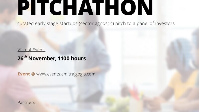 Angel Investor & Ex-Shark Tank Consultant – Amit Raj Gogia Partners with Seasoned Investors to Launch Seed Pitchathon