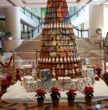 Christmas Tree at Welcomhotel Sheraton New Delhi