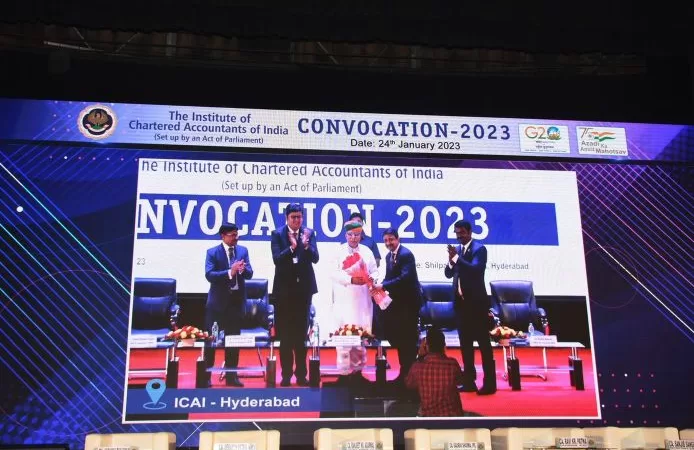 The Institute of Chartered Accountants of India (ICAI) organised its Convocation 2023