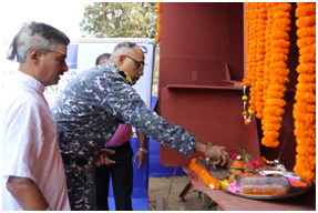 KEEL LAYING OF THIRD 25T BP TUG, YARD 337 (ASHVA) AT M/S TITAGARH WAGONS PVT LTD, KOLKATA