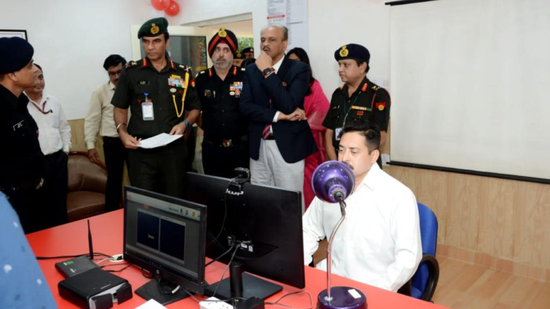 First ever Aadhaar Centre in Indian Army through Army Postal Service – An initiative of Department of Posts