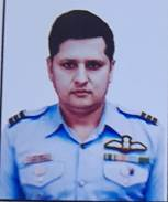 PRESIDENT CONFERS VAYU SENA MEDAL ON WING COMMANDER SHREY TOMAR(30170) FLYING (PILOT)