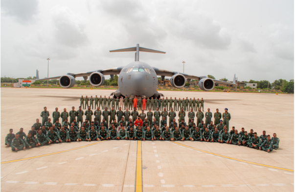 PARTICIPATION OF INDIAN AIR FORCE IN EXERCISE BRIGHT STAR-23 AT CAIRO AIR BASE, EGYPT