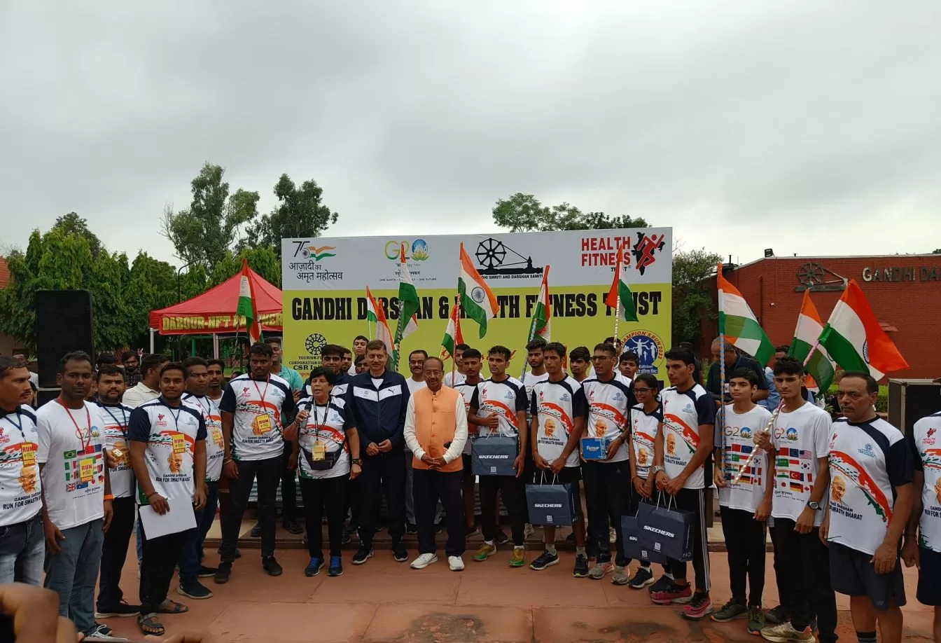 Health Fitness Trust and Gandhi Darshan organize the 14th edition of ‘Run for Swasth Bharat’ in New Delhi