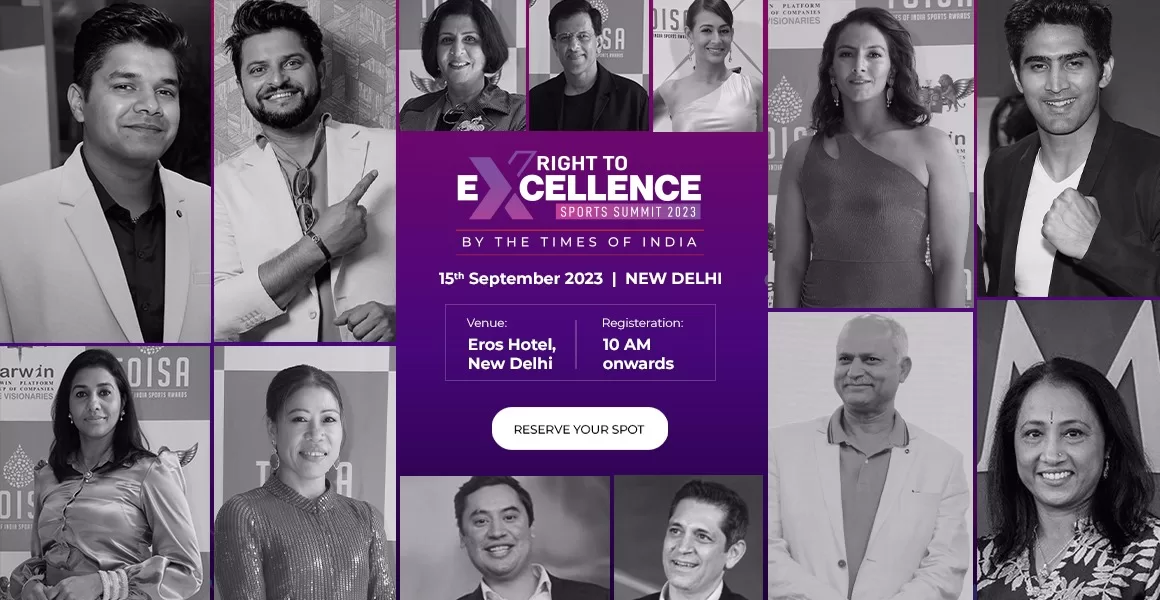 The Times of India Unveils ‘Right to Excellence’ Series, Kicking Off with Sports Summit 2023