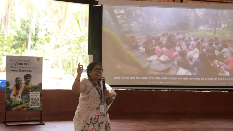 Akshayakalpa Organic celebrates the World Food Day at Tiptur Farm, Karnataka