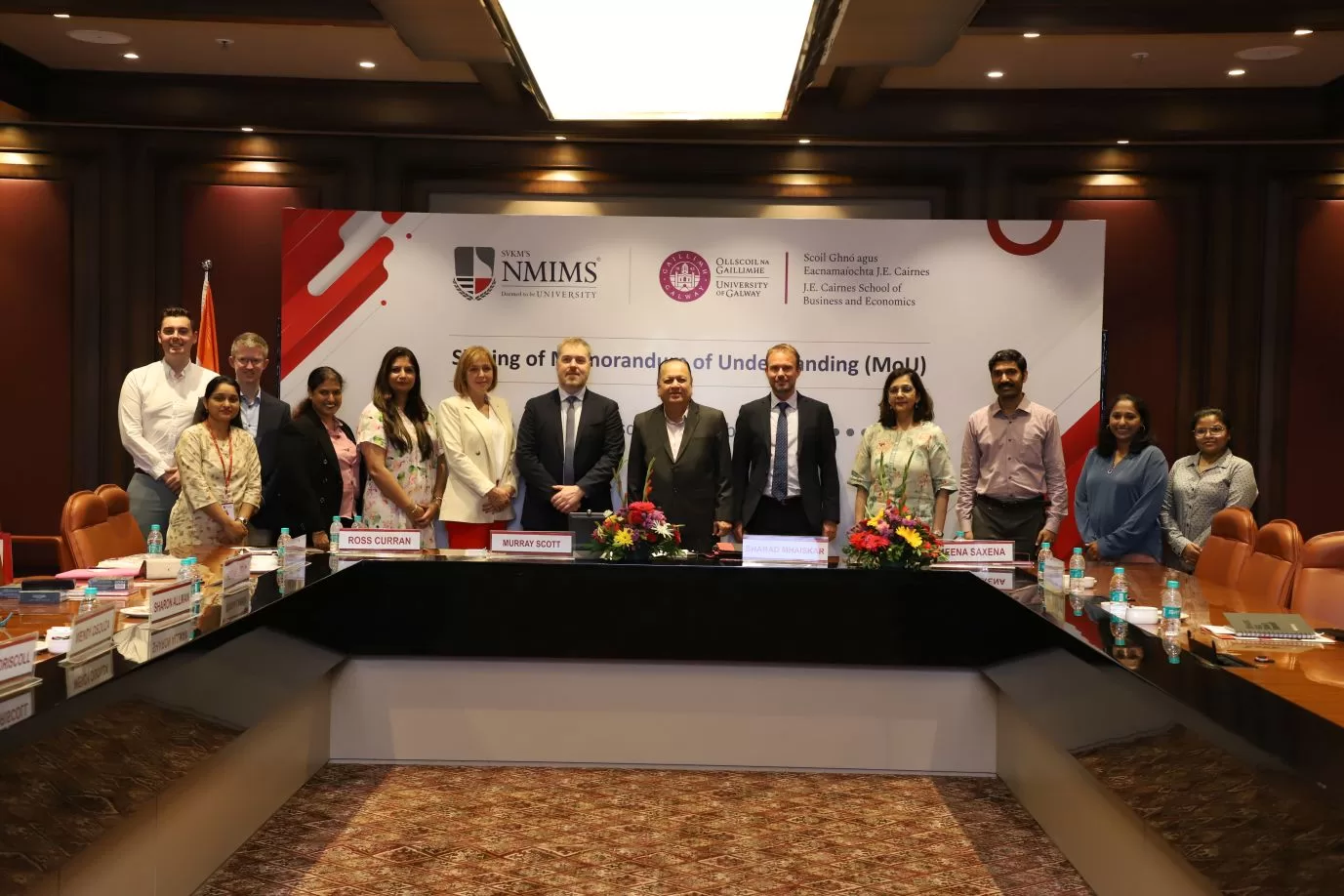 A Transformative Global Partnership: SVKM’s NMIMS University Signs Historic MoU with University of Galway, Ireland