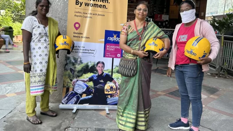 Rapido Empowers Women Gig Workforce in Hyderabad with 2,000+ Registered Bike Captains