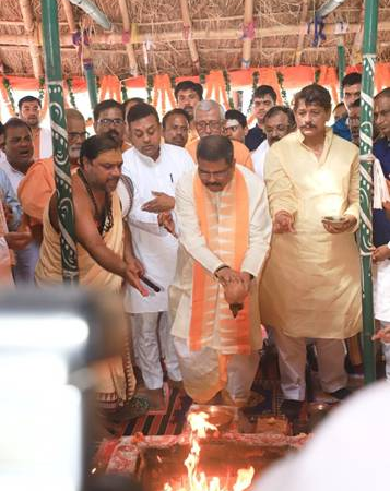 Foundation stone laid for projects worth Rs 100 crore including educational and residential complexes in Puri