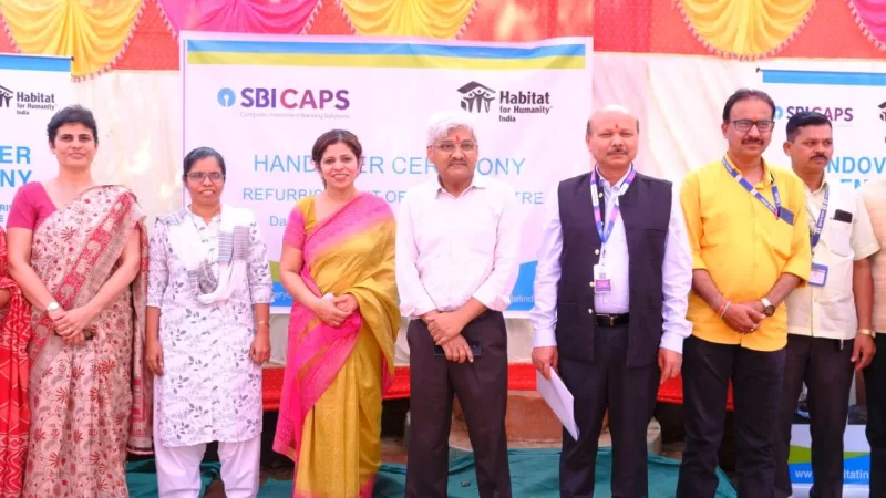 SBICAPS and Habitat for Humanity India refurbish public health centres in Palghar, Maharashtra