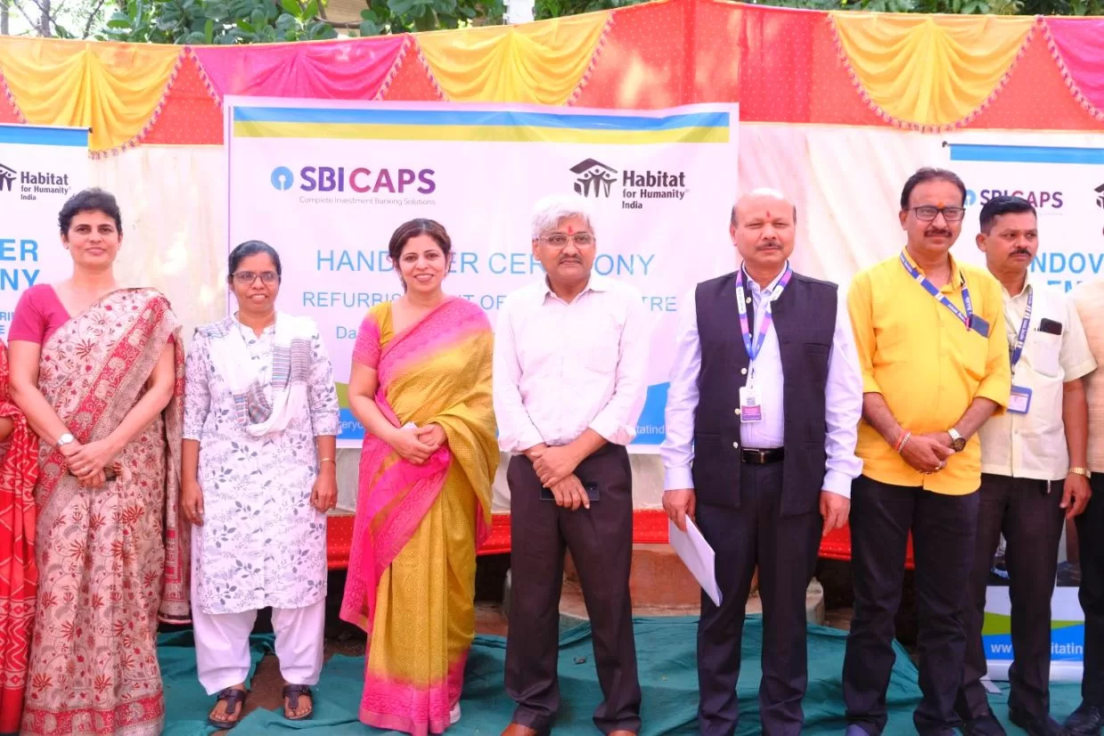 SBICAPS and Habitat for Humanity India refurbish public health centres in Palghar, Maharashtra