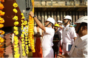 CSL begins bottom casting of fourth vessel (BY 526, Malpe) and fifth vessel (BY 527, Mulki) at KOCHI