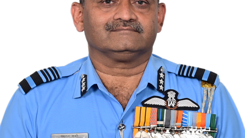 Air Marshal Makrand Ranade becomes Director General of Air Force