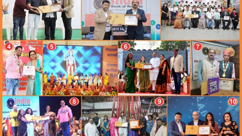 ​India Book of Records supports talent and daring acts