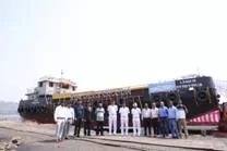 The fourth barge was launched at M/s Suryadipta Projects Pvt. Ltd., Thane