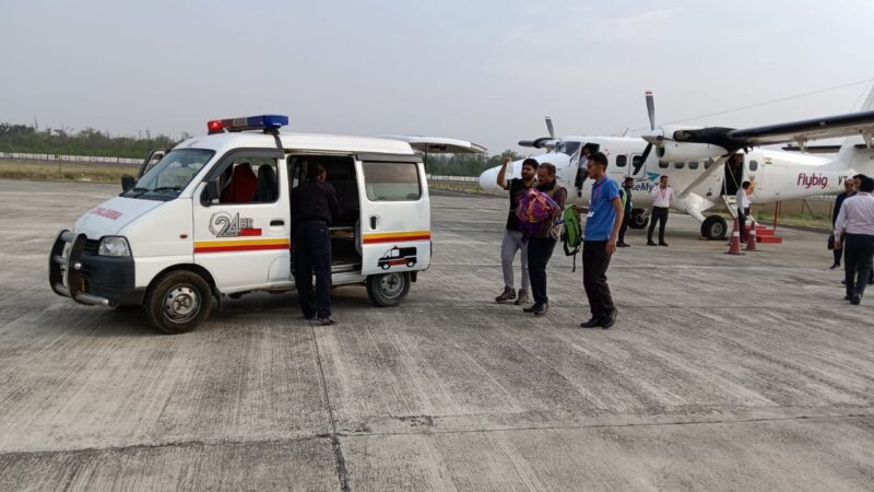 FlyBig Airline Flies Critically Injured Child from Pithoragarh Village to AIIMS Rishikesh, Saves Life