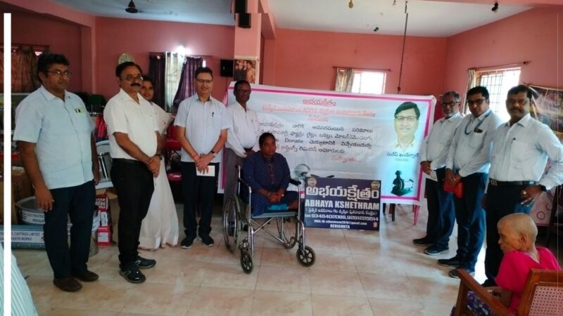 Electrosteel Castings – Srikalahasthi Works Supports Abhaya Kshethram Orphanage with Generous Donation