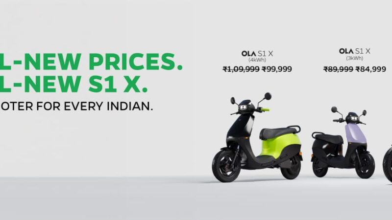 Ola Electric makes Bharat EV-ready; enters mass-market segment with the S1 X range of scooters