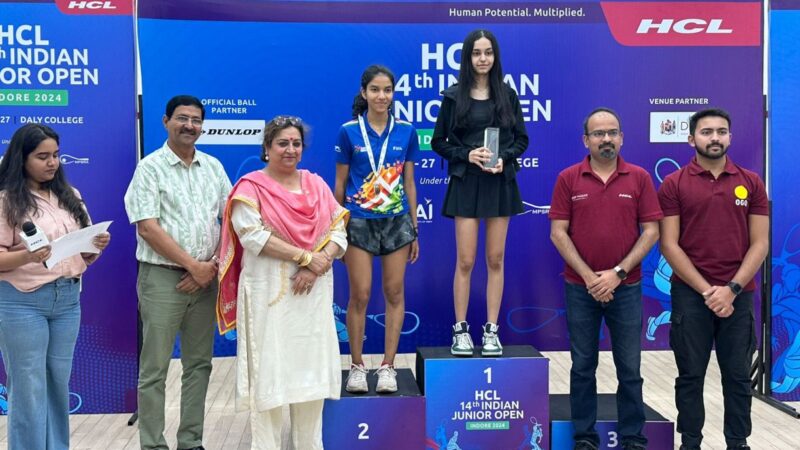 HCL 14th Indian Junior Open 2024 Concludes, Showcasing Global Talent and Elevating India’s Young Squash Talent