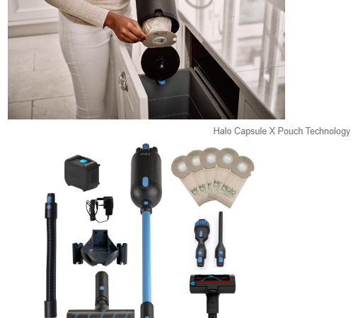 Halo Appliances’ Capsule X Named Best Cordless Vacuum by Tech Advisor