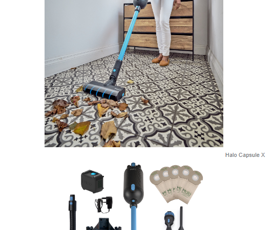 Halo Capsule X Sets a New Benchmark in the Cordless Vacuum Market