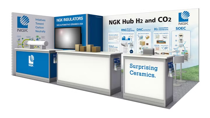 NGK exhibition at Carbon Capture Technology Expo 2024 North America