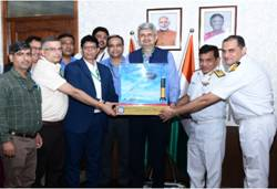 Indian Navy receives Medium Range Microwave Obscurant Chaff Rocket