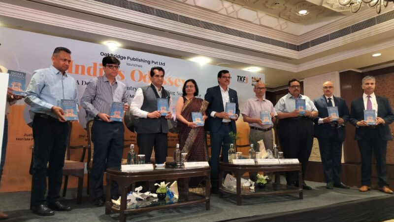 Amitabh Kant, G20 Sherpa, Unveils ‘India’s Odyssey: From a Developing Country to an Emerging Super Power’ authored by Pratap Singh.