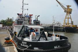 Indian Navy receives third 25T Bollard Pull (BP) tug, Bajrang