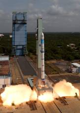 ISRO launched earth observation satellite EOS-08