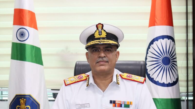 Surgeon Vice Adm Anupam Kapur assumes charge as Director General Hospital Services (Armed Forces)