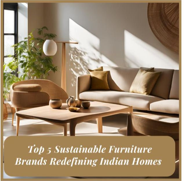 Top 5 Sustainable Furniture Brands Redefining Indian Homes