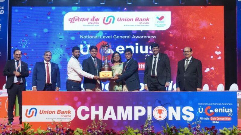 Union Bank of India Celebrates Bright Young Minds at U-Genius National Quiz Finale