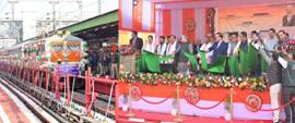 Three new trains started in Assam