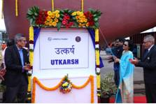 Indian Navy’s second multi-purpose frigate ‘Utkarsh’ launched