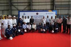 Construction of 3rd Fleet Auxiliary Ship for Indian Navy begins
