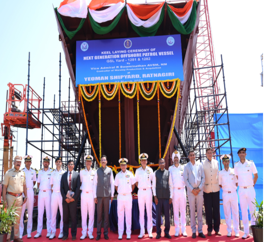 Keel Laid for Next-Gen Offshore Patrol Vessels