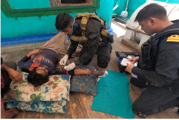 Indian Navy’s INS Trikand Delivers Emergency Medical Assistance at Sea