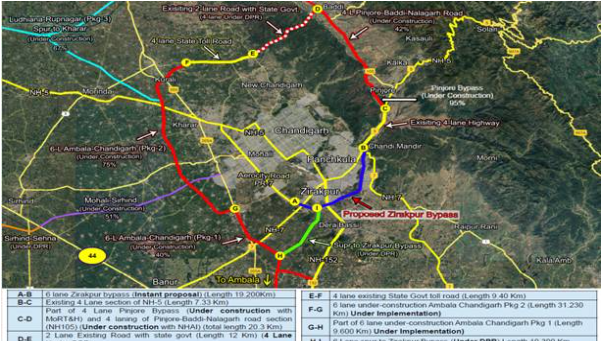 Cabinet Approved New Bypass for Punjab-Haryana