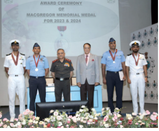Indian Military Adventurers Honored with MacGregor Medal