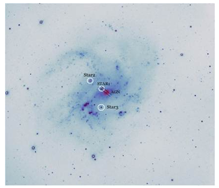 Middleweight Black Hole Found by Indian Telescope