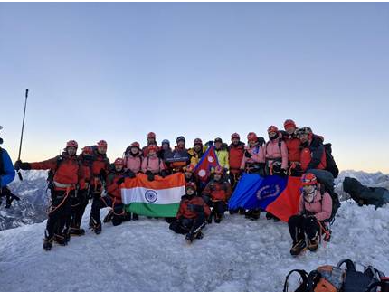 NCC’s Youngest-Ever Team Conquers Mount Everest