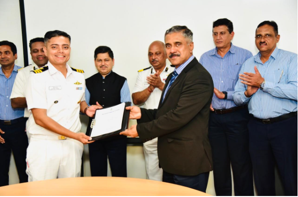 FPV ‘ADAMYA’ COMMANDED INTO INDIAN COAST GUARD (ICG)