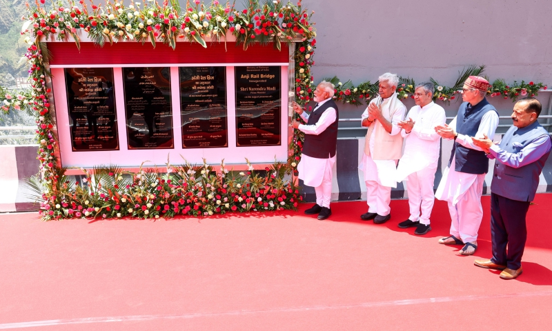 Projects worth ₹46,000 crore launched for rapid development of Jammu and Kashmir