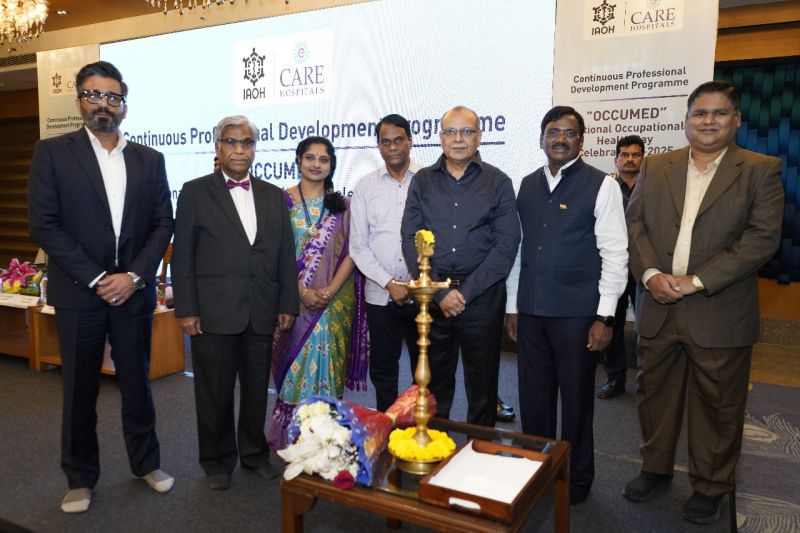 CARE Hospitals and IAOH Jointly Host “OCCUMED”National Occupational Health Day Celebrations 2025
