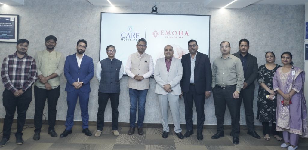​CARE Hospitals Joins Hands with Emoha to Create City’s Most Holistic Elder Care Ecosystem