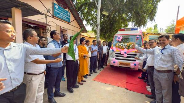 Advanced Life-Saving Ambulance Dedicated to CHC Bokajan