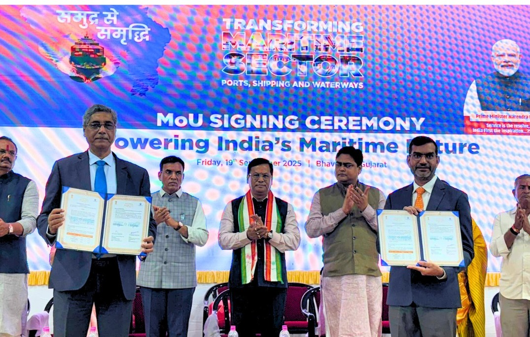 ₹66,000 crore MoU signed for domestic shipbuilding